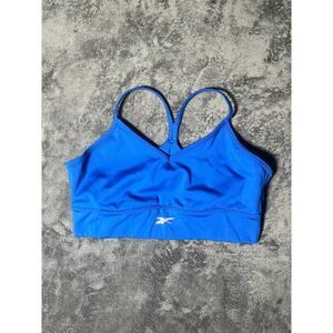 Reebok Everyday Sports Bra Size M Blue